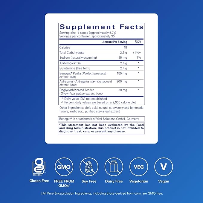 Pure Encapsulations Epi-Integrity Powder | Supports Healthy Mucosal Immune Responses to Promote G.I. Integrity | 6 Ounces