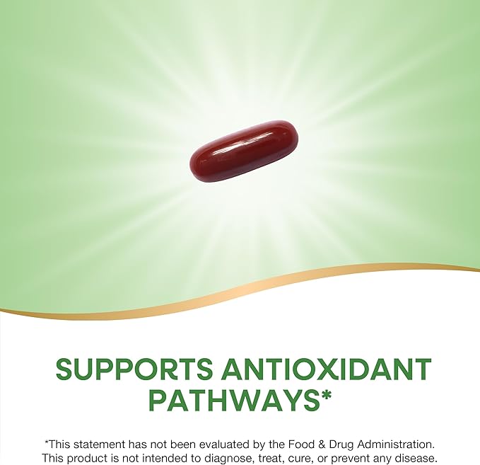 Nature's Way Resveratrol-Forte Protects from Free Radicals* 60 Softgels