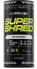 Cellucor Super Shred™ Fat Burner | Thermogenic Power &amp High Stimulant Energy | 60 Capsules