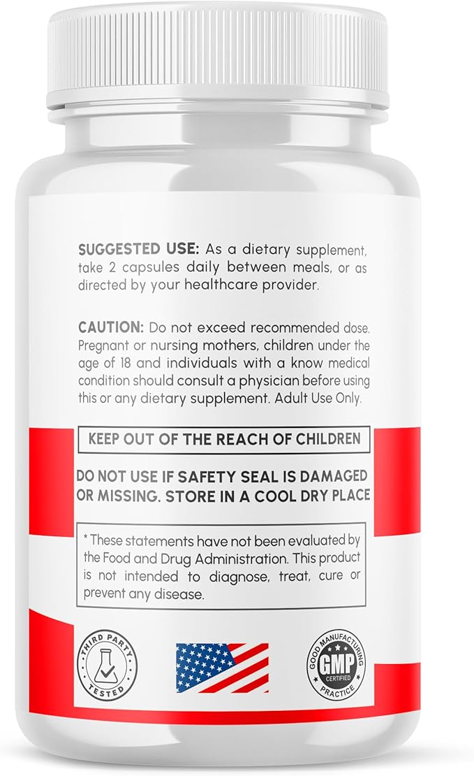 Glyco Balancer Capsules Official GlycoBalancer Health Support Pills With All Natural Ingredients Glyco Balancer Advanced Health &amp Wellness Support with Premium Vitamins for Women &amp Men (60 C