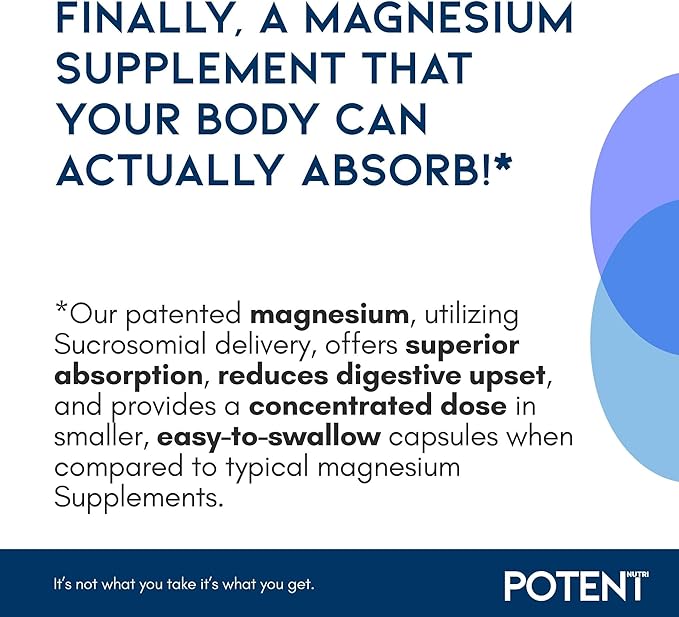 Sucrosomial Magnesium® - Sleep &amp Muscles Support - Gentle - 60 Capsules