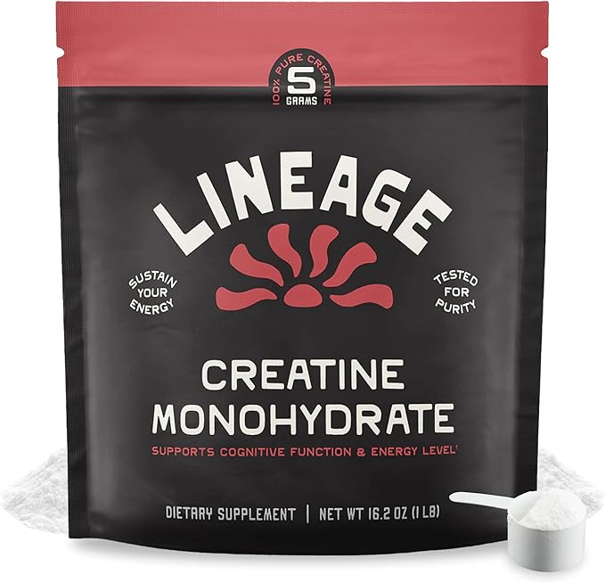Micronized Creatine Monohydrate with Sea Salt - Micronized Creatine Powder for Training &amp Performance – No Artificial Ingredients – 90 Servings