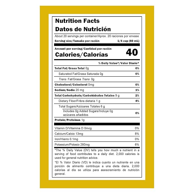 Alpes Passion Fruit Pulp Real Tropical Maracuya (Lilikoi). Ideal for Cocktails Juices Smoothies Desserts Sauces &amp More. Premium Fruit (40.5 fl oz) by California Food Corp.