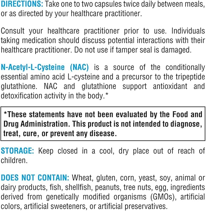 XYMOGEN NAC - 1200 mg per Serving - N-Acetyl-Cysteine Antioxidant Amino Acid - Supports Antioxidant Activity - Vegetarian Non-GMO &amp Gluten Free - 120 Capsules