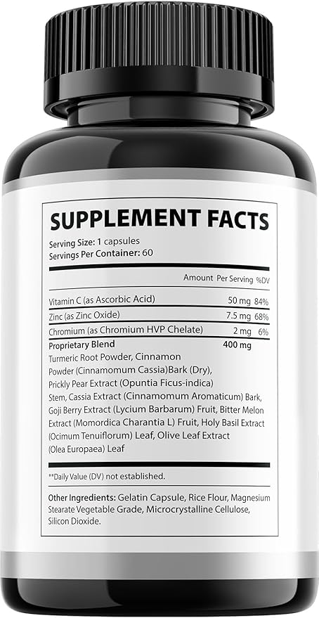Sciaticyl Capsules – Sciaticyl Advanced Supplement Natural Blend Formula to Maintain Healthy Levels and Extra Strength (1 Pack - 60 Capsules)