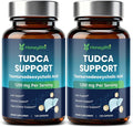 TUDCA 1200mg – Ultra Strength Pure Tauroursodeoxycholic Acid for Liver &amp Gallbladder Health Support Non-GMO &amp Gluten-Free (120 Count * Pack of 2)
