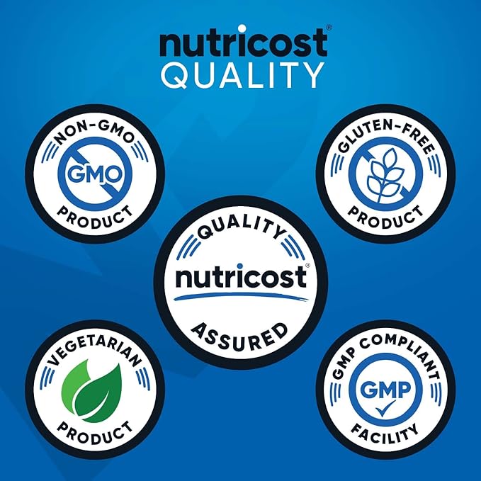 Nutricost BCAA Powder 2:1:1 120 Servings (Green Apple)