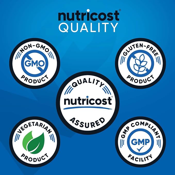 Nutricost BCAA Active with Glutamie Citrullie and Coconut Hydration Powder (BlackBerry Plum) 30 Servings - Branched Chain Amino Acids with Hydration Complex - Gluten-Free Non-GMO