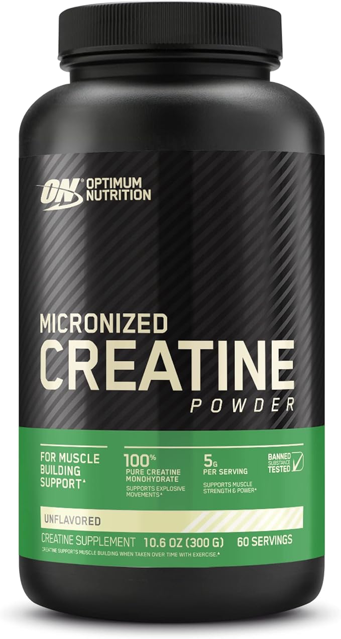 Optimum Nutrtion Bundle: Amino Energy Powder Plus Hydration with BCAA Electrolytes and Caffeine Watermelon Splash 30 Servings + Micronized Creatine Monohydrate Powder Unflavored 60 Servings