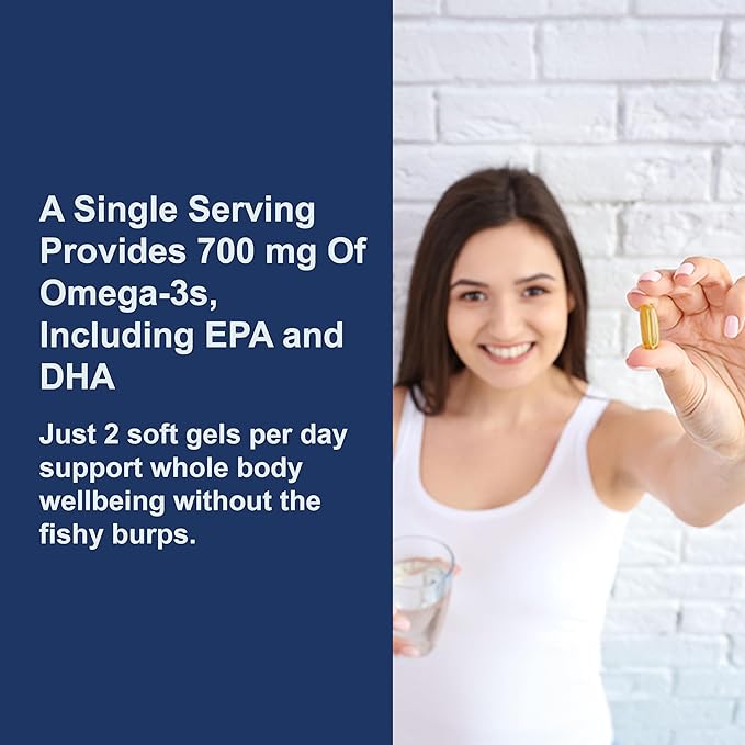 Carlson - The Very Finest Fish Oil 700 mg Omega-3s Norwegian Fish Oil Wild Caught Sustainably Sourced Fish Oil Capsules Lemon 240 Count