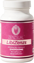 ZENZSUAL Libizenzs – Plant-Based Energy Support Supplement for Women – Caffeine-Free with Maca Root Ashwagandha &amp Ginseng – Supports Daily Stamina Focus &amp Well-Being – 90 Vegan Capsules