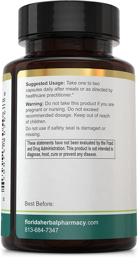 Florida Herbal Pharmacy Hintonia Latiflora Extract Capsules 10:1 (120 Capsules) Pack of 1