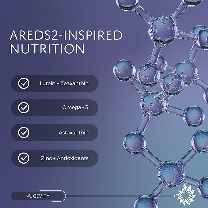 OS2 Ocular Support Solution - Patented Eye Vitamins for Macular Health Dry Eye and Blue Light - Lutein Zeaxanthin Omega 3 Astaxanthin and AREDS2 Supplements Co-Developed by NASA 270 ct