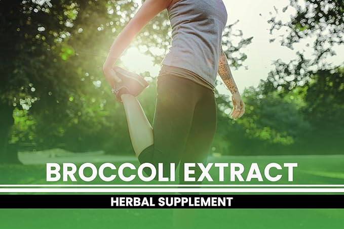 PURE ORIGINAL INGREDIENTS Broccoli Extract (365 Capsules) No Magnesium Or Rice Fillers Always Pure Lab Verified