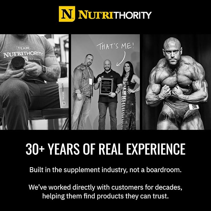Nutrithority - BCAA Powder Post Workout Recovery Powder with BCAAs Amino Acids L-Isoleucine L-Leucine and L-Valine Improve Muscle Recovery and Hydration Sugar Free (Gushing Gummy) (30 Servings)