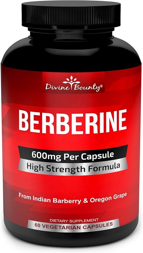 Divine Bounty Acetyl L-Carnitine &amp Berberine Complex Bundle