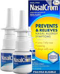 NasalCrom Nasal Spray Allergy Symptom Controller | 200 Sprays | .88 FL OZ (2 Pack)