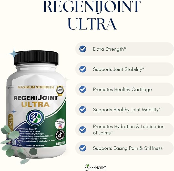 RegeniJoint Ultra Maximum Strength Joint Support Supplement (1)