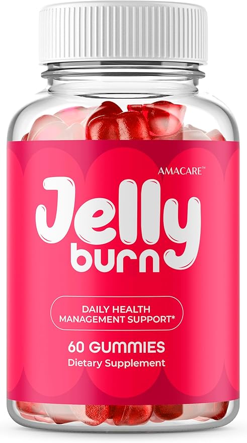 Jelly Burn Gummies – Advanced JellyBurn Gummy Premium Formula Daily JellyBurnGummies All Natural Maximum Strength Vitamin Support for Overall Health and Wellness 60 Gummies for 1 Month