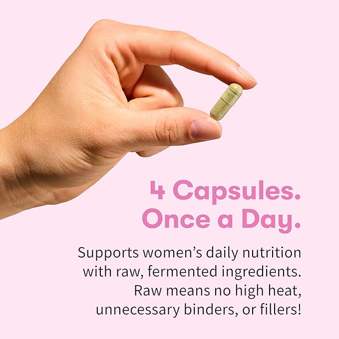 Garden of Life Vitamin Code Multivitamin for Women 50 &amp Over 240 Capsules for Women 50 Plus with B Vitamins Vitamins A C D3 E &amp K CoQ10 Probiotics &amp Enzymes