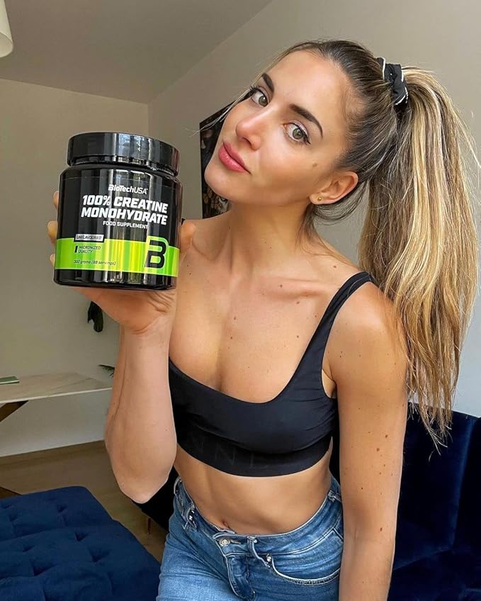100% Creatine Monohydrate - 0.661 lbs (Pot) - Biotech