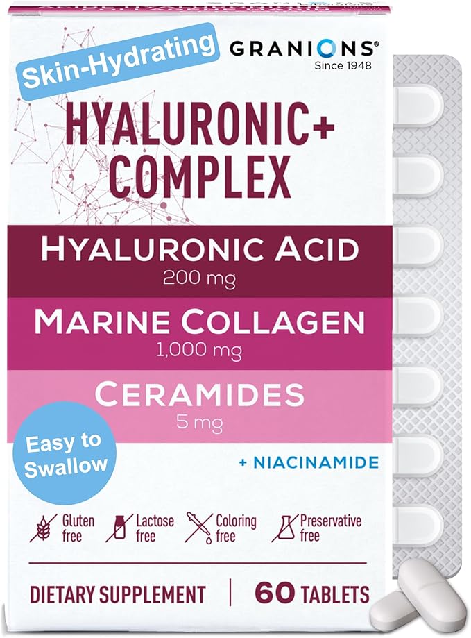 Granions Glucosamine Chondroitin MSM Powder and Collagen Hyaluronic Complex - Joint Support Bundle