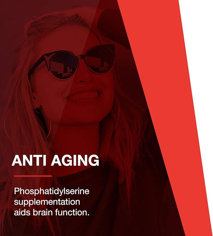 PROTOCOL FOR LIFE BALANCE Phosphatidylserine 300mg - Supports Brain Functions &amp Memory Health* - Phosphatidylserine Supplement - Keto Friendly &amp Egg Free - 50 Softgels