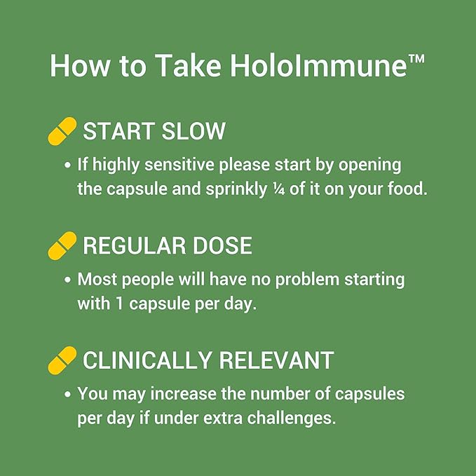 Healthy Gut HoloImmune | Paraprobiotic with Immuse Immune Support | 30 Servings