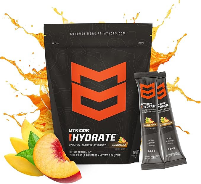 MTN OPS BCAA Peach Mango + Hydrate Mango Peach Bundle