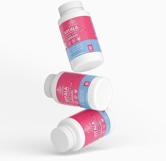 Vitala Women’s Vitality Formula | Women's Cycle &amp Menopause Support | 60 Count