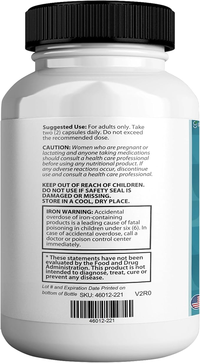 ProNail Complex Max Hair Skin &amp Nails Premium Supplement with Biotin &amp Herbal Blend 60 Capsules 30 Day Supply (5)