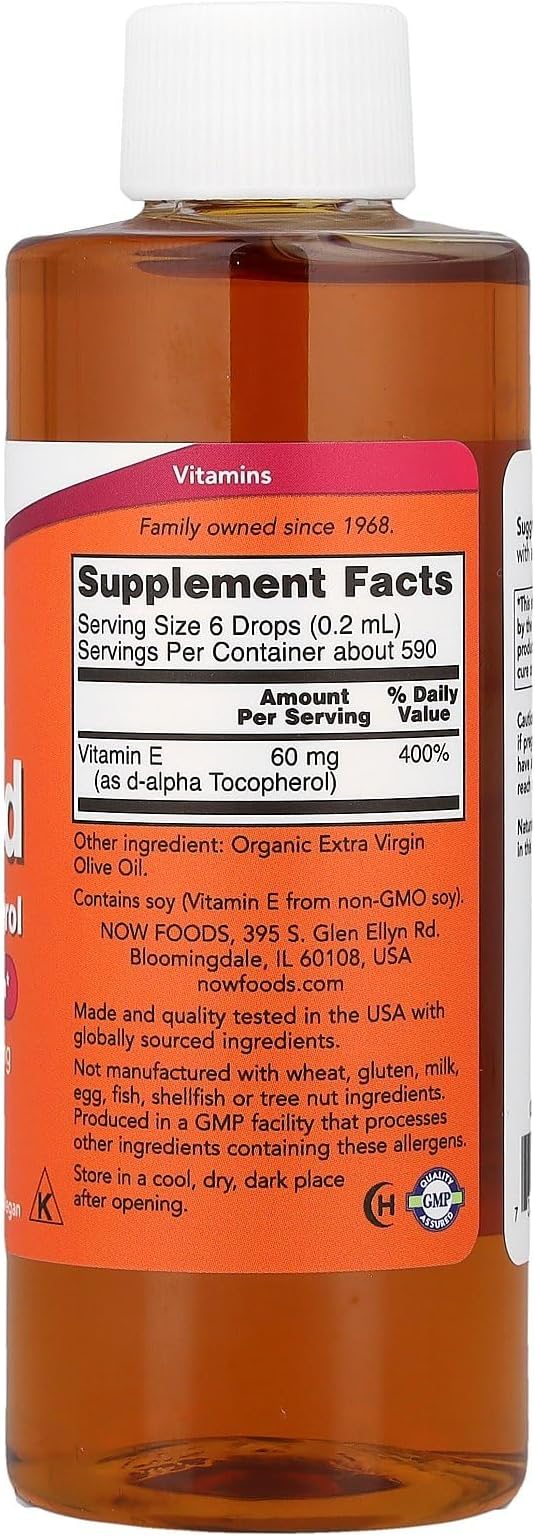 NOW Vitamin E 54600 IU Liquid4-Ounce