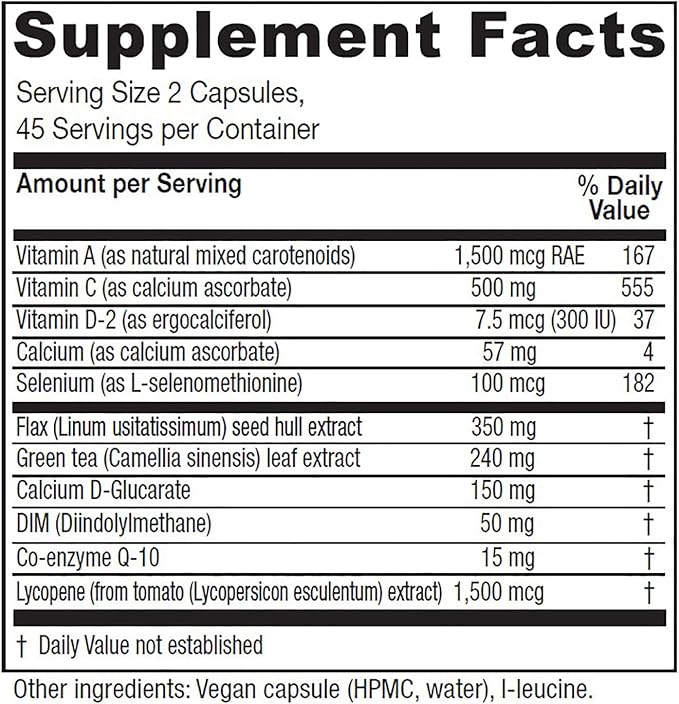 Vitanica BreastBlend Breast Care Support Vegan 90 Capsules