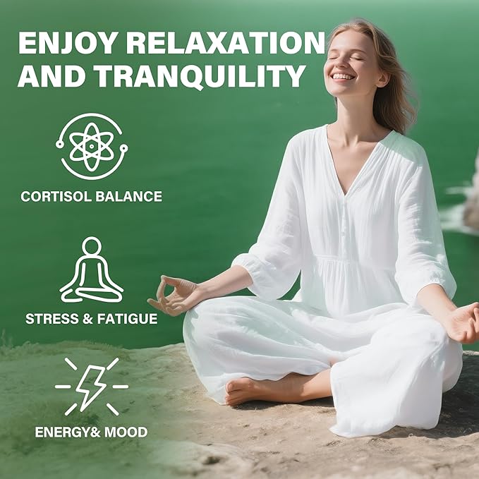 Cortisol Supplement 15-in-1 Cortisol Manager with Ashwagandha L-Theanine &amp Magnesium Supports Cortisol Health Relaxation &amp Restful Sleep 300 Capsules