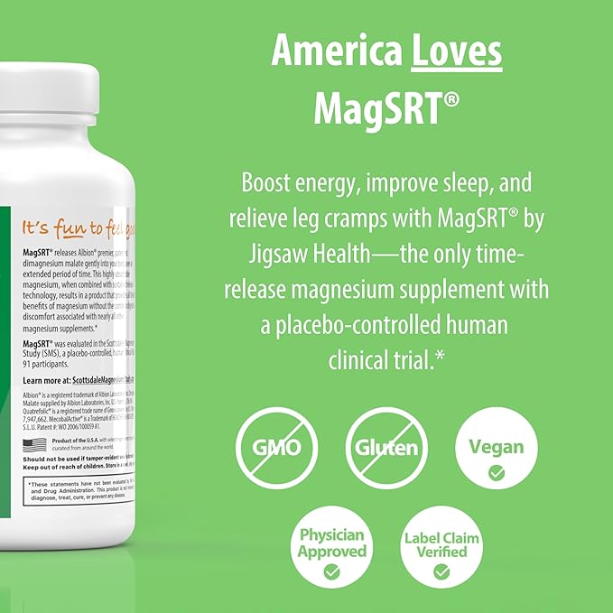 Jigsaw Health Bundle | MagSRT 240 Tablets and Alaskan Cod Liver Oil 180 Softgels