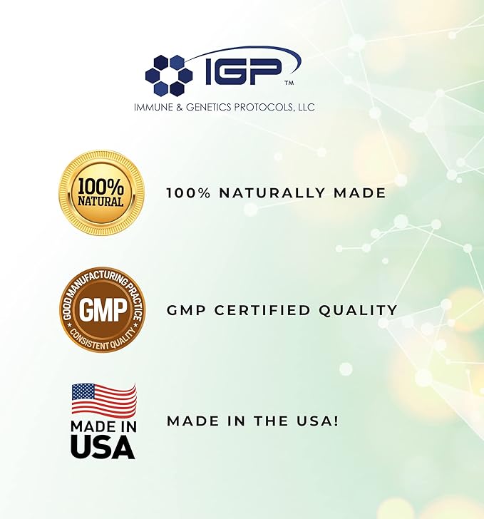 Immune &amp Genetics Protocols LLC Vitamin C High Potency* 2000 mg - Versatile and Powerful (120 Servings/4 Month approximate)