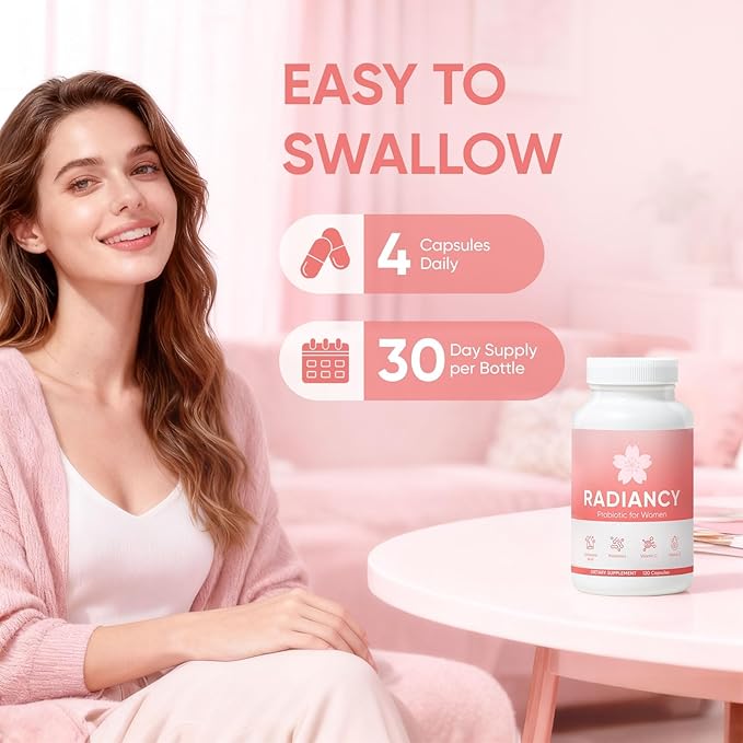 Vaginal Probiotics for Women Vaginal Health - Vaginal Dryness &amp Ph Balance with Lactobacillus Strains Cherry Blossom Extract Hyaluronic Acid Vitamin C 120 Count