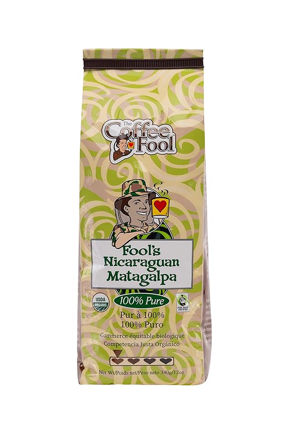 Coffee Fool's Organic Fair Trade Nicaraguan Matagalpa (French Press)