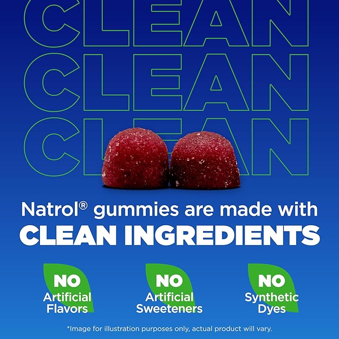 Natrol Magnesium Citrate High Absorption Magnesium Supplement for Mood and Stress Helps Calm The Mind and Relax The Body 60 Raspberry-Flavored Gummies Up to a 30 Day Supply