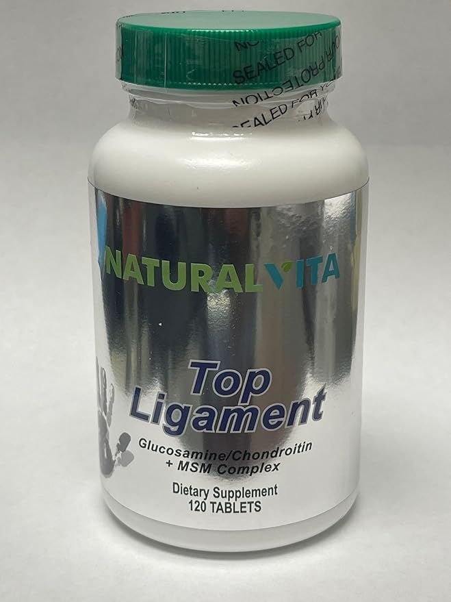 Glucosamine Chondroitin + MSN Complex 120 Tablets (4)