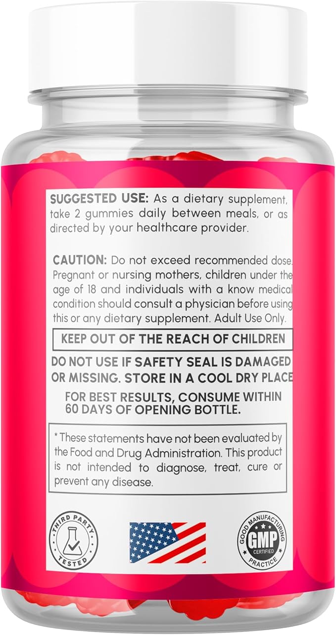 (5 Pack) Jelly Burn Gummies Official JellyBurn Gummys with Natural Ingredient Advanced Health &amp Wellness Vitamin Supplement Formula Max Strength Active Lifestyle Multivitamin Support (300 Gummi