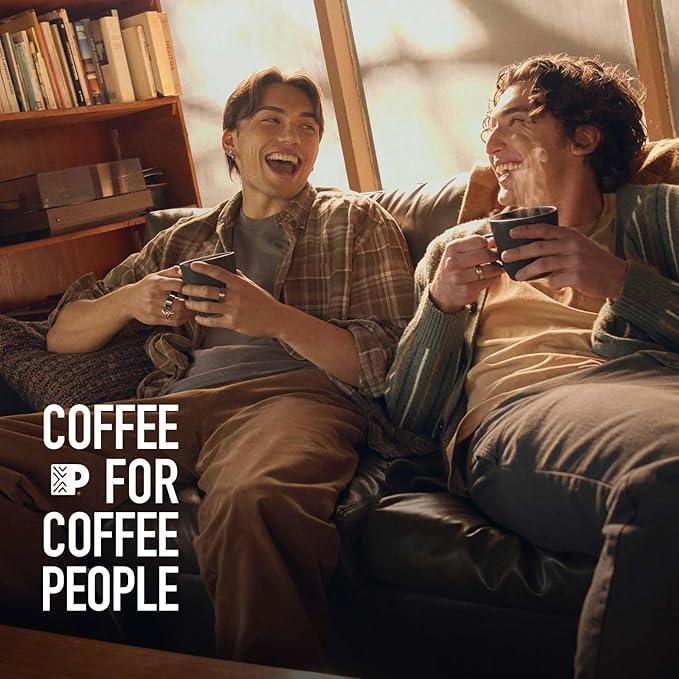 Peet's Coffee Dark Roast Decaf Keurig K-Cup Pods Decaffeinated Arabica Coffee - Decaf House Blend 88 Count (4 Boxes of 22 K-Cup Pods)
