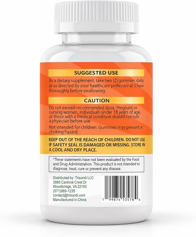 3-in-1 Probiotic Gummies with Prebiotic &amp Postbiotic Strawberry Flavor Daily Digestive Support Supplement 60 Gummies