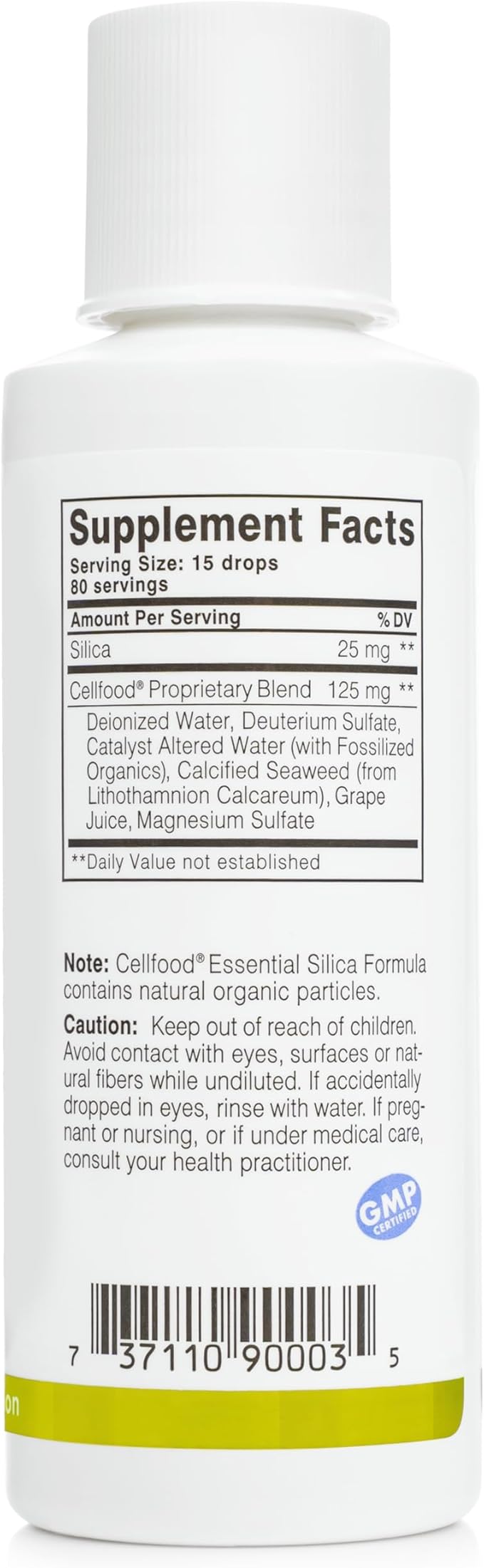 Cellfood Essential Silica Anti-Aging Formula 4 fl oz 2 Pack - Supports Healthy Bones Joints Hair Skin Nails Teeth &amp Gums - Easy to Absorb - Gluten Free Thiaminase Free Non-GMO - 80-Day Su