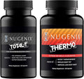Nugenix Thermo Fat Burner and Total-T Testosterone Supplement for Men
