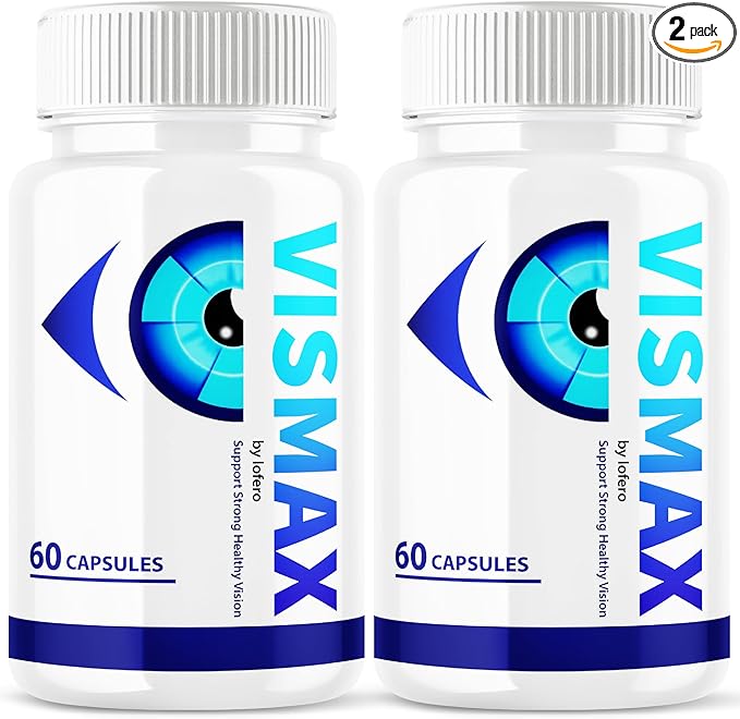 (2 Pack) Vismax Revive Capsules Vis Max Premium Vision Supplement Vitamin Supplement Pills Premium All-Natural Ingredients Advanced Formula for Eyesight Focus Visual Sight Overall Wellness (120 ct)