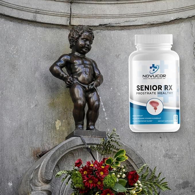 Prostate Health Formula 60 Veggie Capsules Natural Wellness Support Senior Rx Series