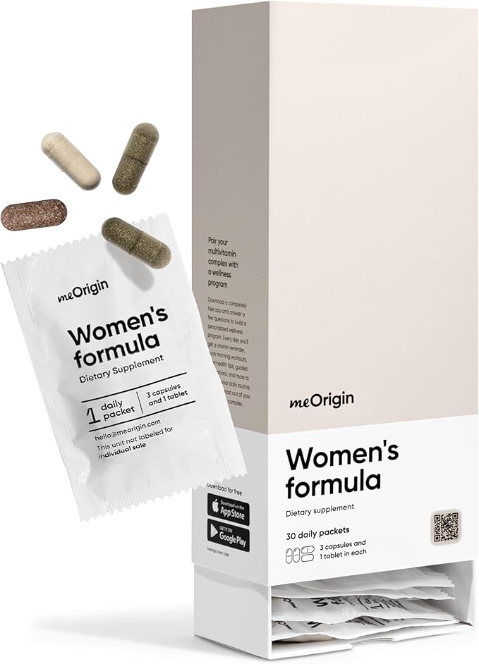 Multivitamin for Women All-in-One Supplement Complex with Vitamin B12 A C Biotin D E Folate Magnesium — 77 Nutrients for Overall Women's Health Hair &amp Skin Energy 30 Day Supply
