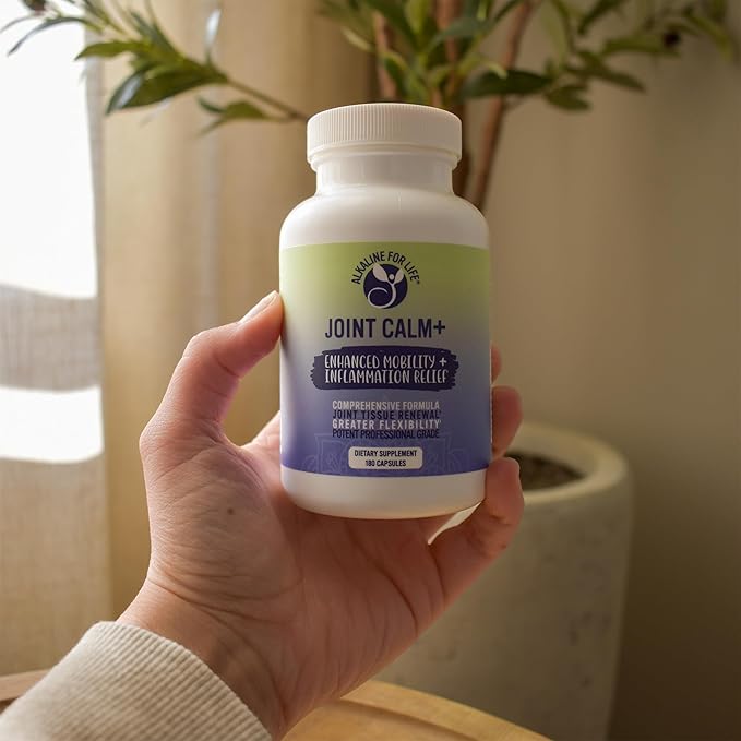 Joint Calm Glucosamine Chondroitin Joint Support Supplement - 900mg Glucosamine Sulfate HCI 300 mg Glucosamine KCI 225 mg Chondroitin sulfate with OPC Antioxidants for Inflammation Support
